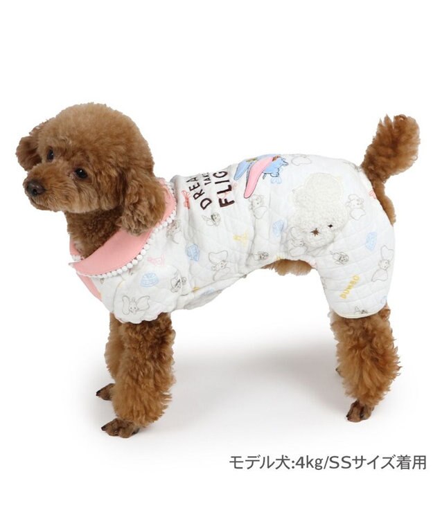 PET PARADISE ディズニー ダンボ ロンパース 小型犬 ホワイト
