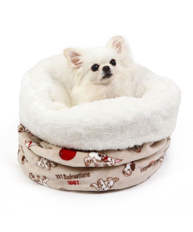 PET PARADISE ディズニー 101匹わんちゃん 筒形寝袋 遠赤外線 《風船柄》 35cm×50cm 風船柄