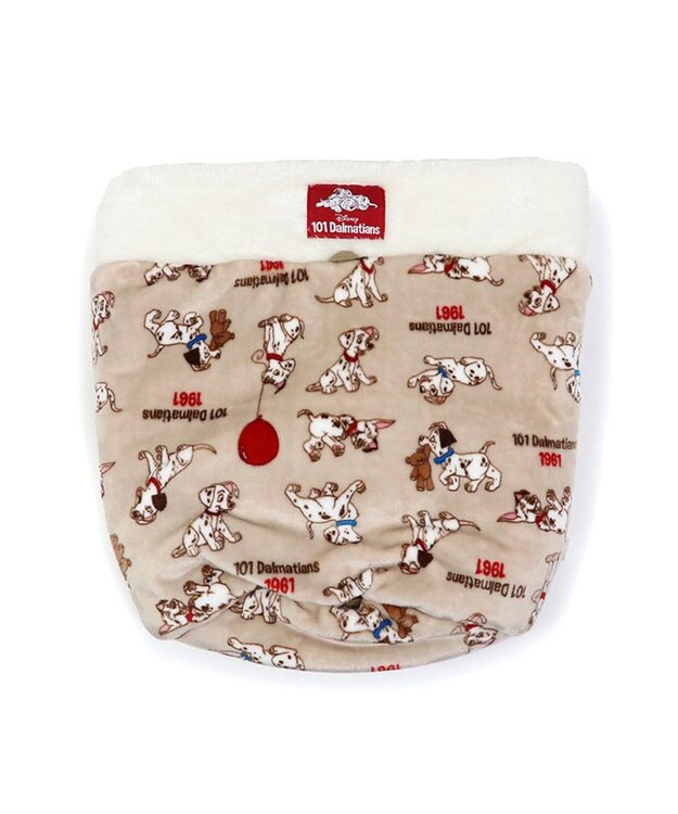 PET PARADISE ディズニー 101匹わんちゃん 筒形寝袋 遠赤外線 《風船柄》 35cm×50cm 風船柄