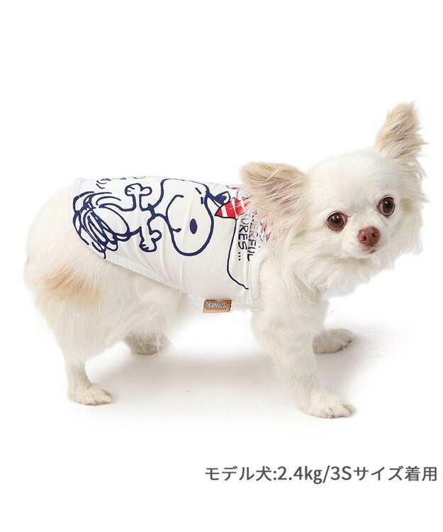 PET PARADISE スヌーピー 接触冷感 タンクトップ 《ハッピーダンス》 小型犬 ハッピーダンス