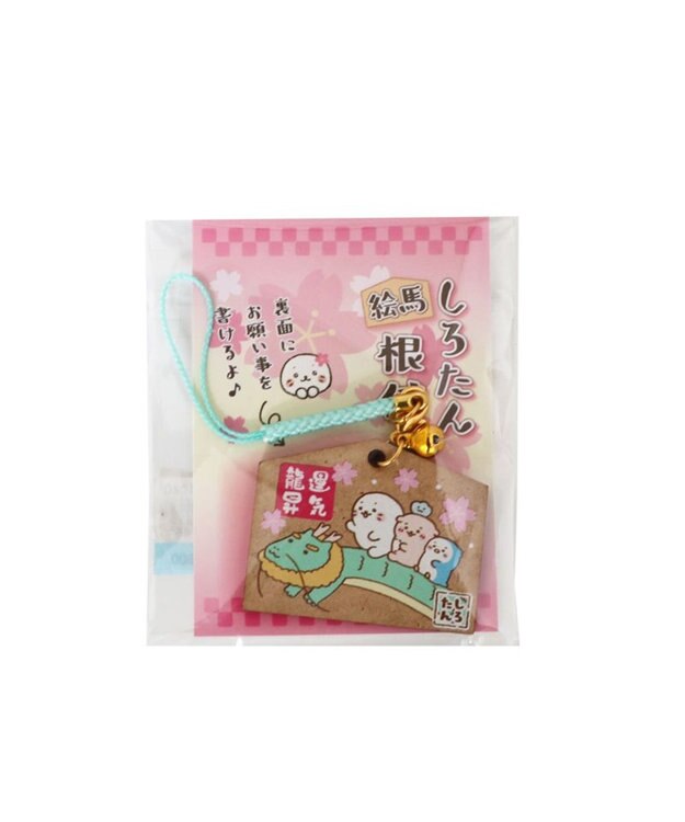 Mother garden しろたん 木製絵馬 根付け  《運気龍昇》 単品 運気龍昇