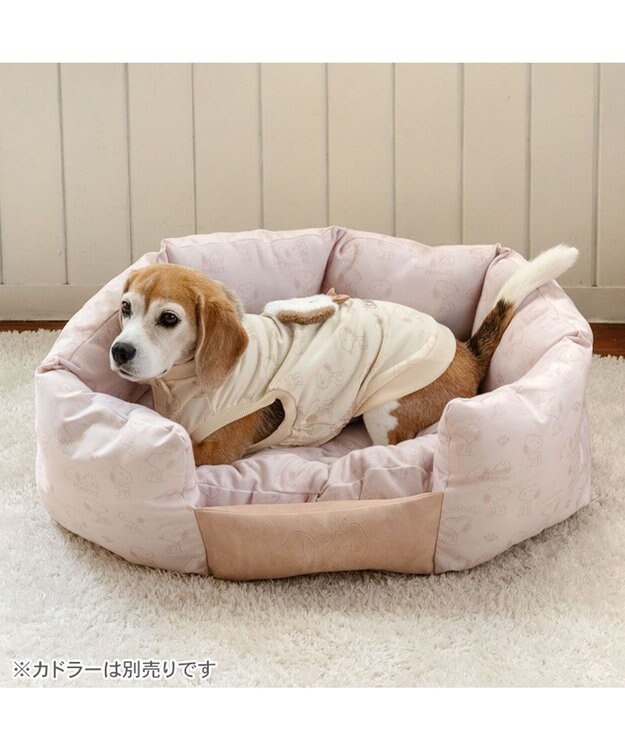 PET PARADISE スヌーピー 淡色トレーナー 《ベージュ》 中型犬 ベージュ