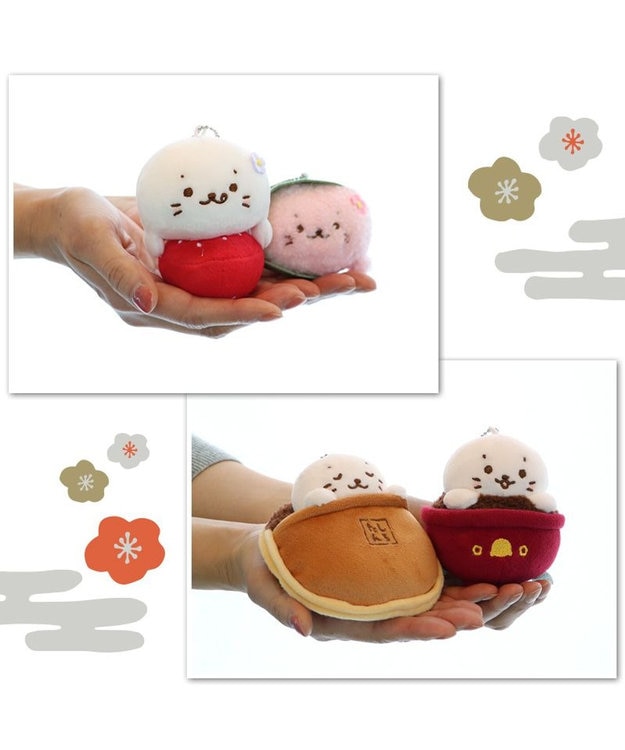 Mother garden しろたん 和菓子キーホルダー 《どら焼き》 単品 どら焼き