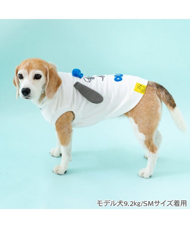 PET PARADISE スヌーピー オラフ 顔ボン トレーナー 中型犬 大型犬 ホワイト