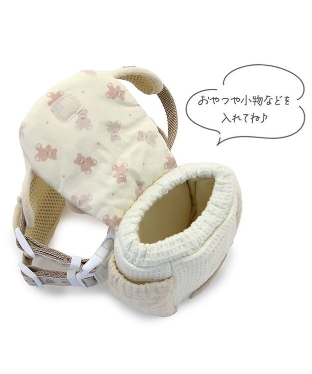 PET PARADISE ペットパラダイス くまちやん リュックハーネス Ｍ ホワイト
