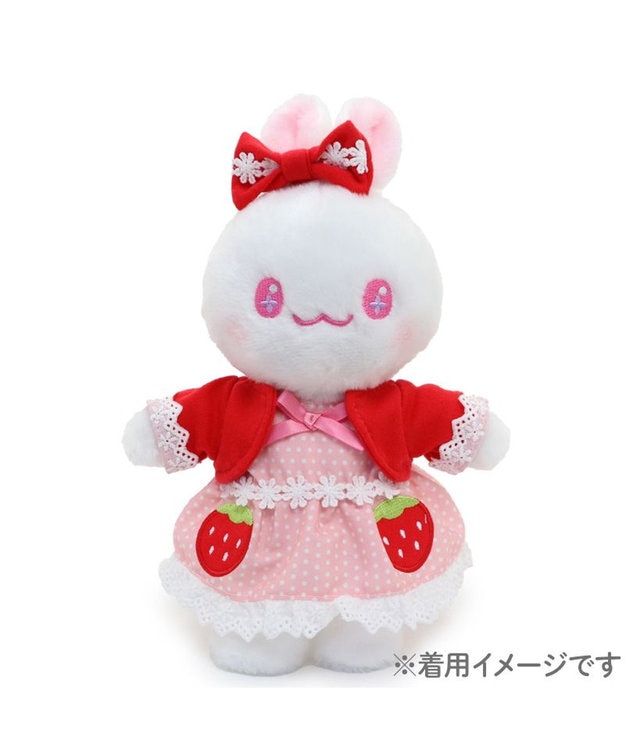 Mother garden マザーガーデン プチマスコット Sサイズ用 着せ替え お洋服 《いちごワンピース》 ピンク