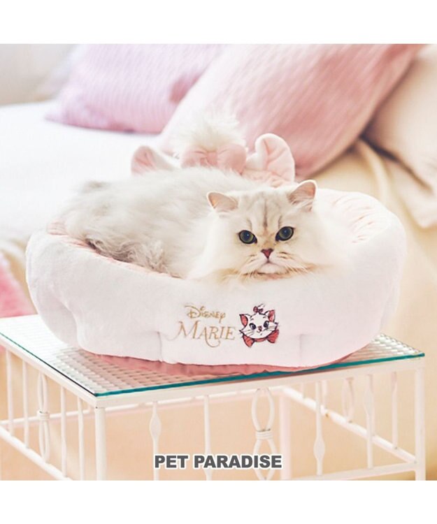 PET PARADISE ディズニー マリー 丸型 猫カドラー
