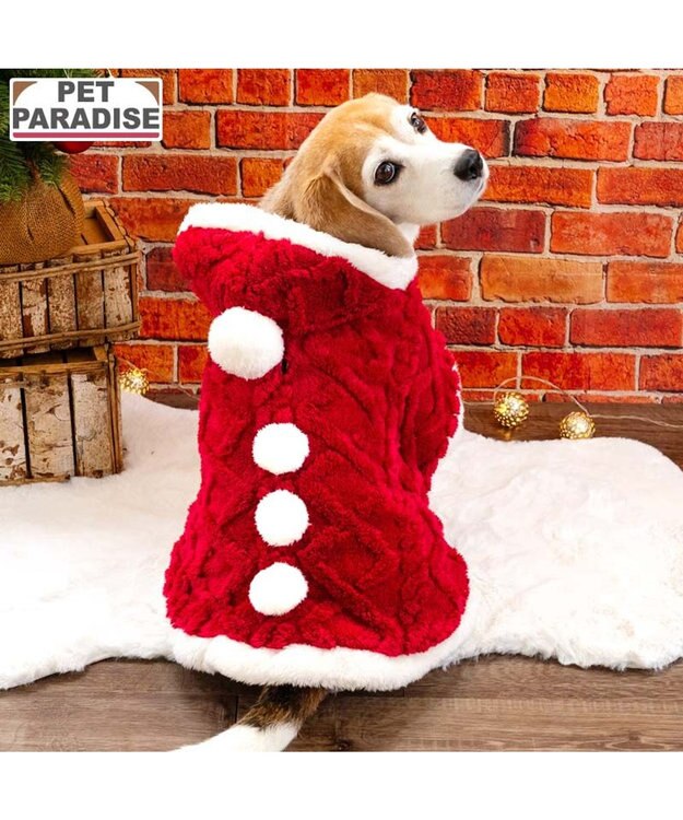 PET PARADISE ペットパラダイス サンタ ポンチョ 2025 中型犬 大型犬