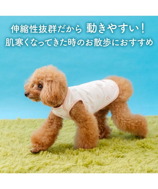 PET PARADISE ペットパラダイス ペティヒート天竺 タンクトップ 《さくらんぼ柄》 超小型犬 小型犬 ピンク