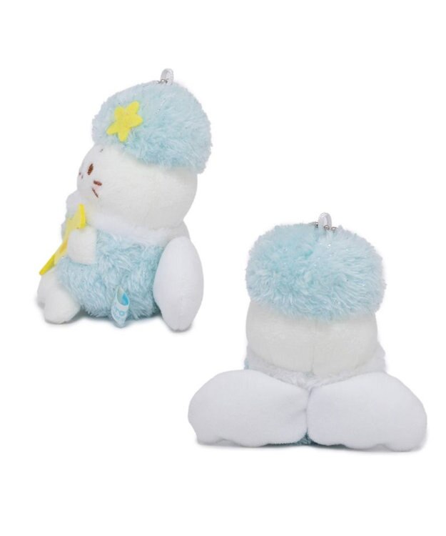 Mother garden しろたん ふわっと光る音楽隊 キーホルダー 《しろたん》 単品 しろたん