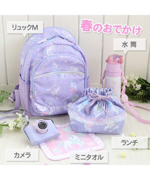 Mother garden マザーガーデン ユニコーン 子供用リュックサック Ｍサイズ  《星空柄》 -