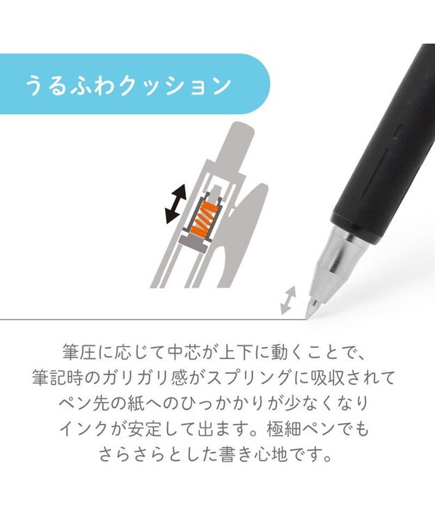 Mother garden しろたん サラサナノ3本セット ボールペン  0.38mm 3本セット