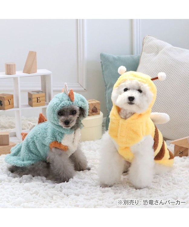 PET PARADISE ペットパラダイス 蜂さん パーカー 小型犬 イエロー