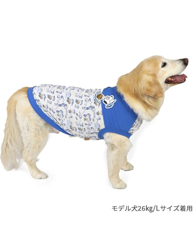 PET PARADISE スヌーピー タンクトップ 《ファインプレー柄》 中型犬 大型犬 ファインプレー