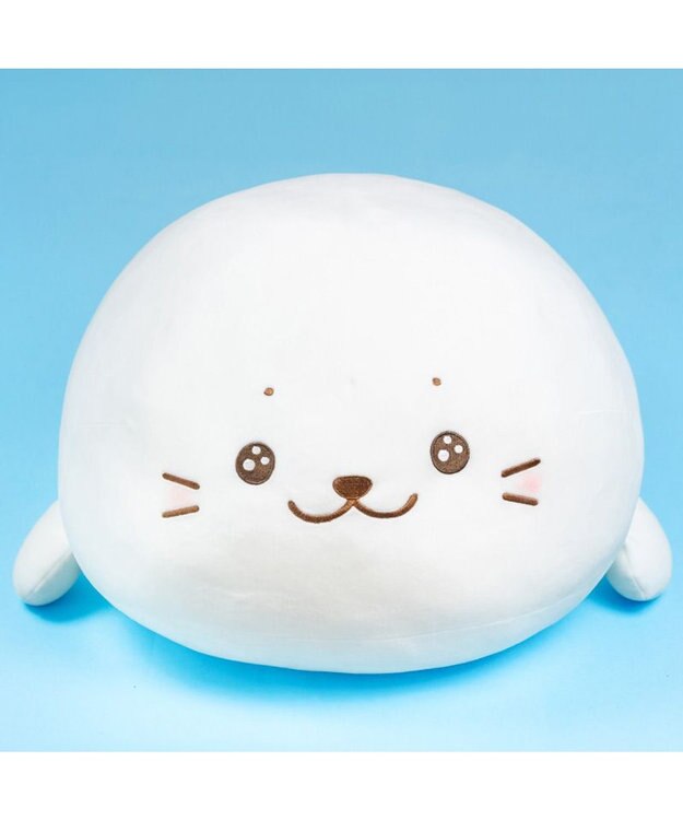 Mother garden しろたん 公式 うるうるふわもち抱き枕 85cm 記念ステッカープレゼント ネット店限定 －