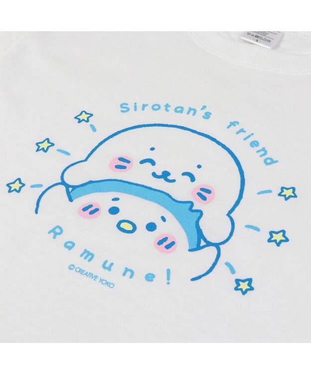 Mother garden らむね Tシャツ 半袖  白 S/M/L/XL ユニセックス 白~オフホワイト