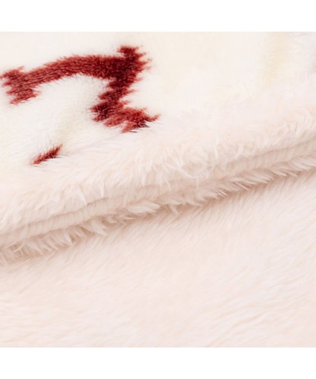 PET PARADISE ディズニー ミッキーマウス 着る毛布 《ニット柄》 中型犬 ホワイト×レッド