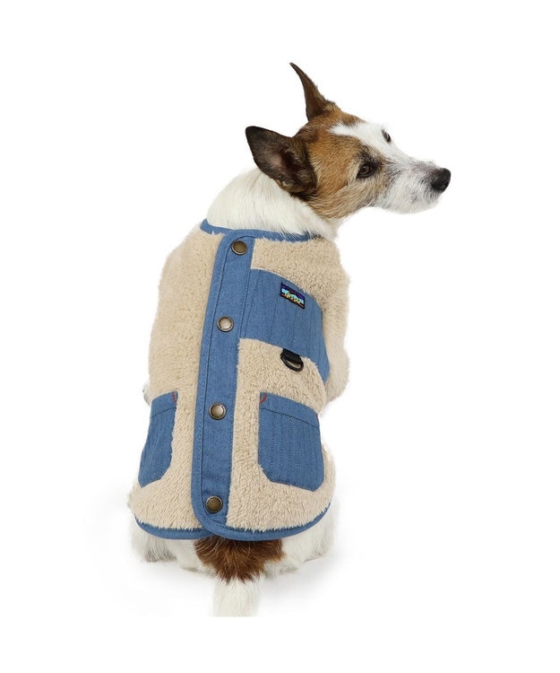 PET PARADISE ペットパラダイス デニム ボア ジャケット デニム 小型犬 ブルー
