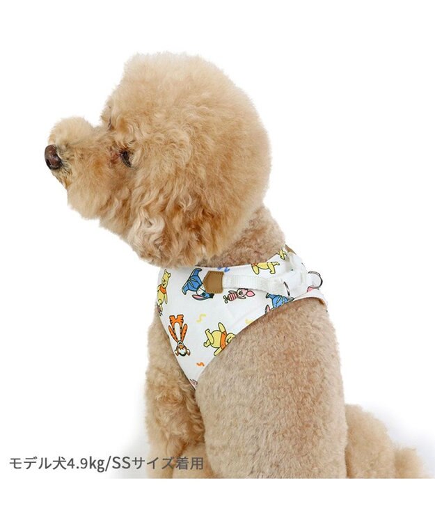 PET PARADISE ディズニー くまのプーさん ベストハーネス 《ウェーブ柄》 ＳＳサイズ  小型犬 ウェーブ柄