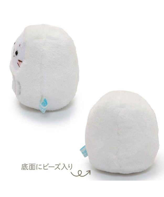 Mother garden しろたん だるま マスコット 《福白だるま》 8cm 単品 福白
