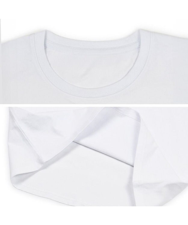 Mother garden しろたん 半袖 Ｔシャツ 《しろたんも見ている》 ユニセックス ホワイト