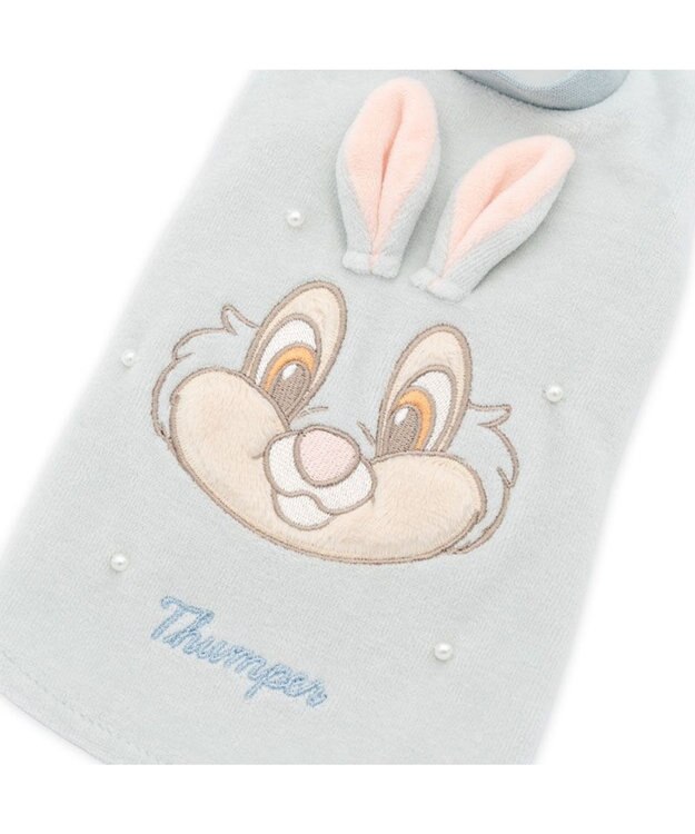PET PARADISE ディズニー バンビ とんすけ ベロア Tシャツ 小型犬 グレー
