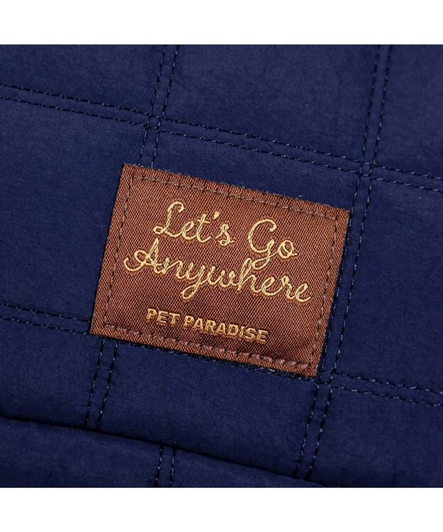PET PARADISE ペットパラダイス ナチュラルキルティング お散歩バッグ 《ネイビー》 ネイビー