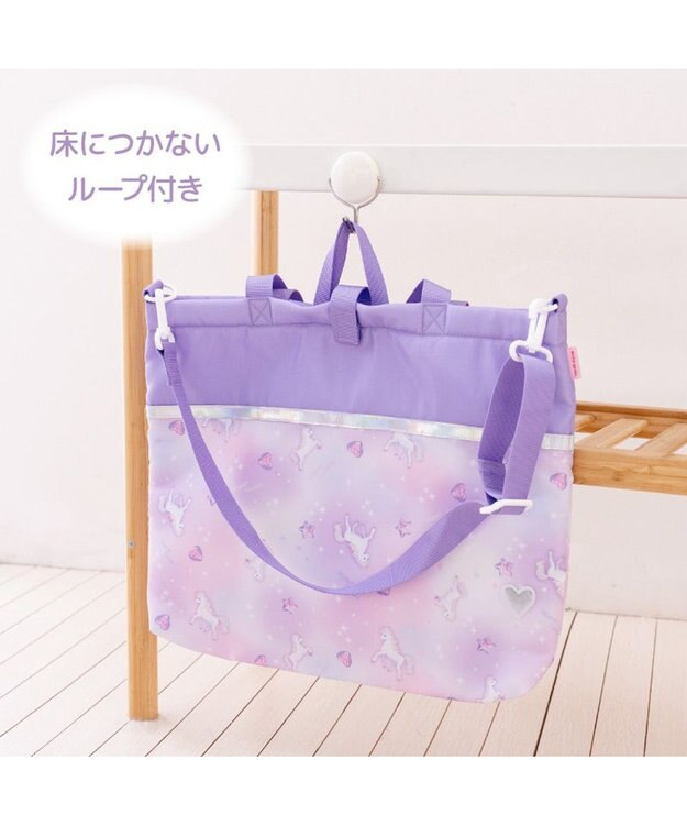 Mother garden マザーガーデン ユニコーン レッスンバッグ 《ぷっくり柄》 ぷっくり柄