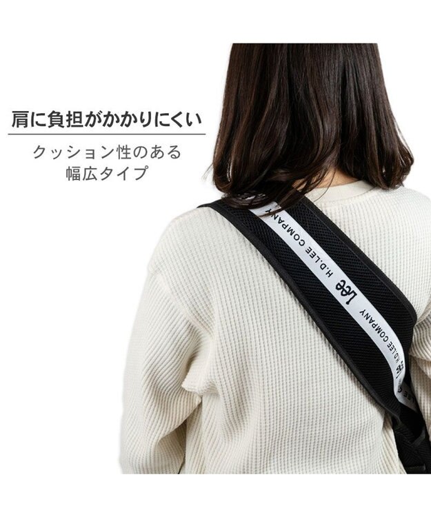 PET PARADISE Lee ロゴ メッシュ スリング  キャリーバッグ Ｍ 小型犬 約4～8㎏ ブラック