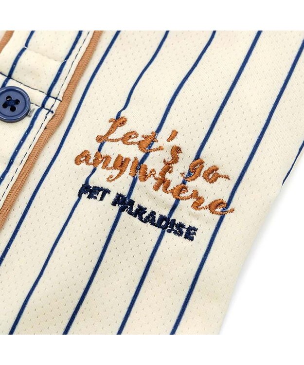 PET PARADISE ペットパラダイス 野球 Tシャツ 中型犬 ホワイト