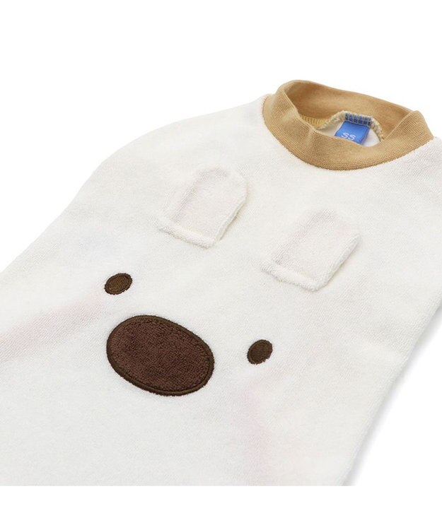 PET PARADISE リサとガスパール サーモキープ リサお顔Tシャツ  小型犬 ホワイト