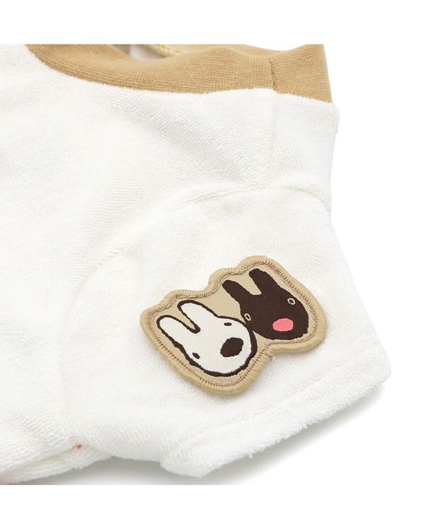 PET PARADISE リサとガスパール サーモキープ リサお顔Tシャツ  小型犬 ホワイト