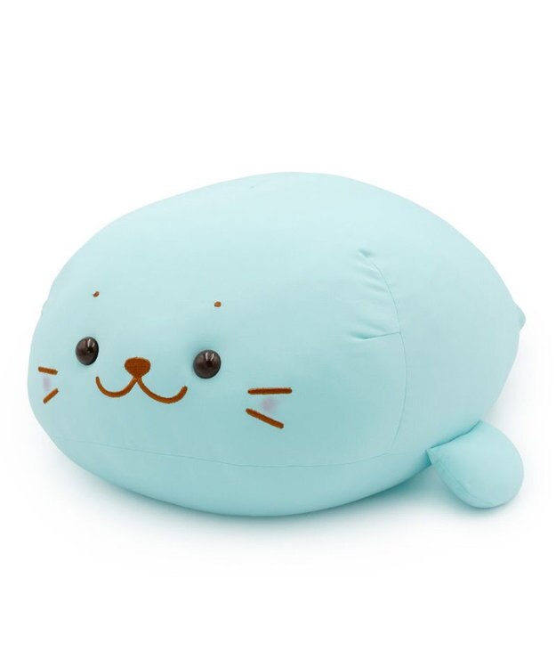 Mother garden しろたん クール抱き枕 55ｃｍ 《ミントブルー》 単品