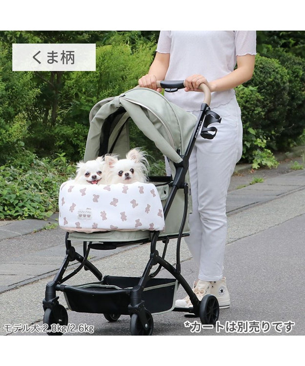 PET PARADISE ペットパラダイス ペットカート クッション 《くまちゃん柄》 くまちゃん