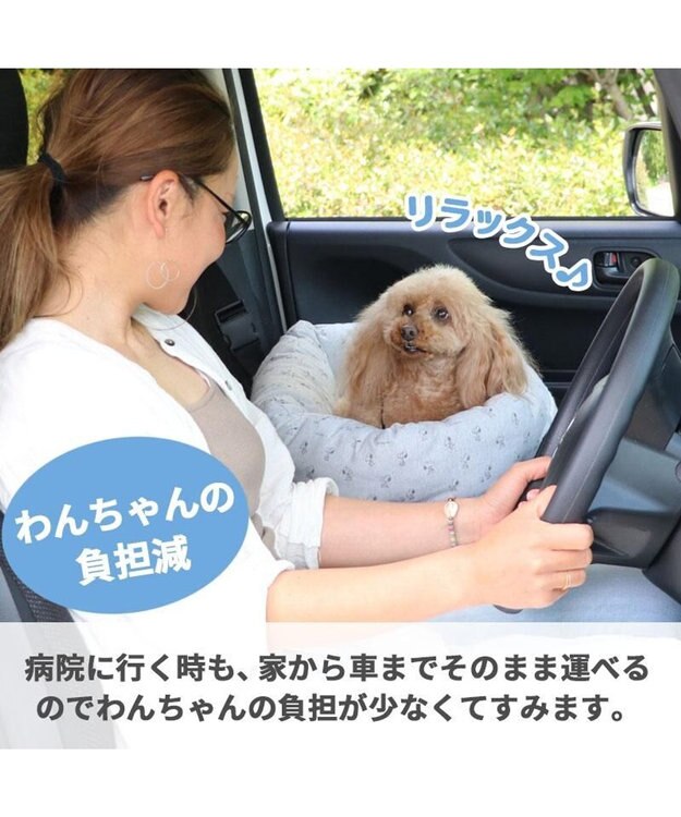 PET PARADISE スヌーピー ドライブ キャリーバッグ 【小型犬】 グレー