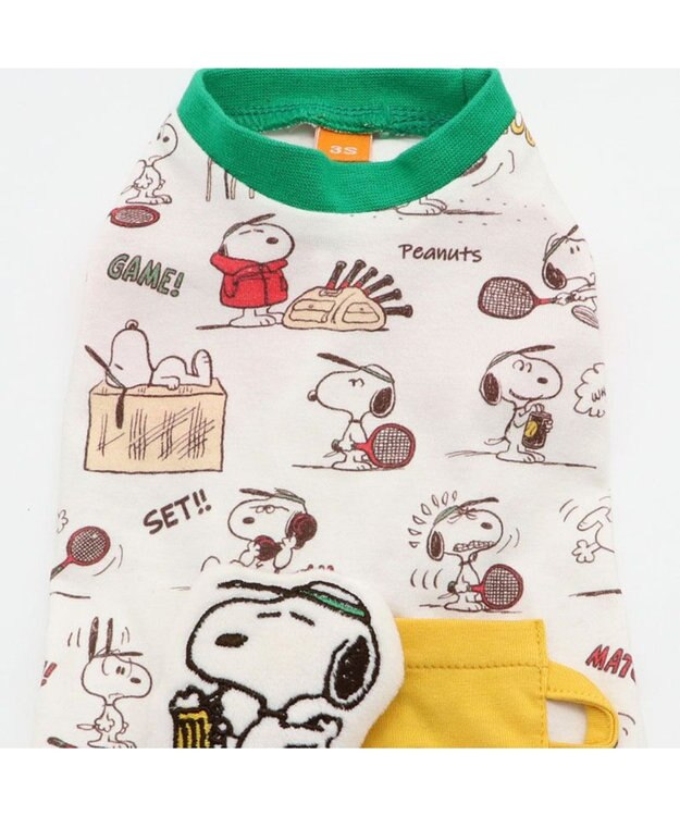 PET PARADISE 犬の服 犬 スヌーピー  ぷっくりＴシャツ 【小型犬】 マルチカラー