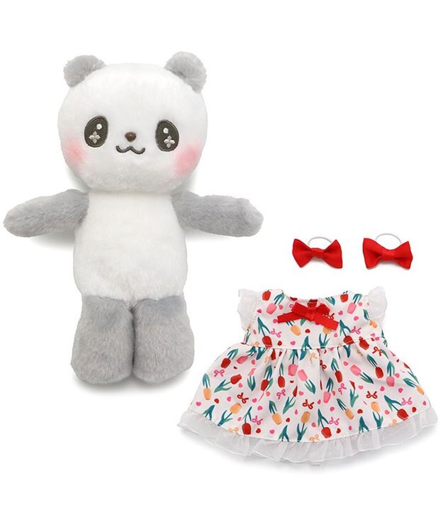 Mother garden ♪セット販売♪ マザーガーデン おせわあそびハウス ＆ パンダのルンランちゃん セット ルンラン