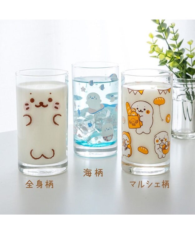 Mother garden しろたん グラス 6個セット 《海柄》 海柄