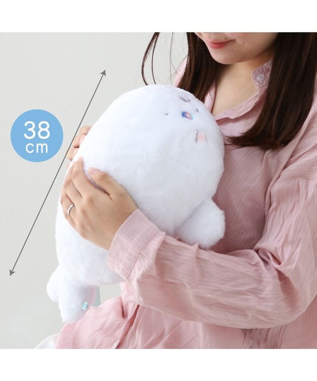 Mother garden しろたん ぬいぐるみ 38cm 《オーロラアイ》 単品 オーロラアイ