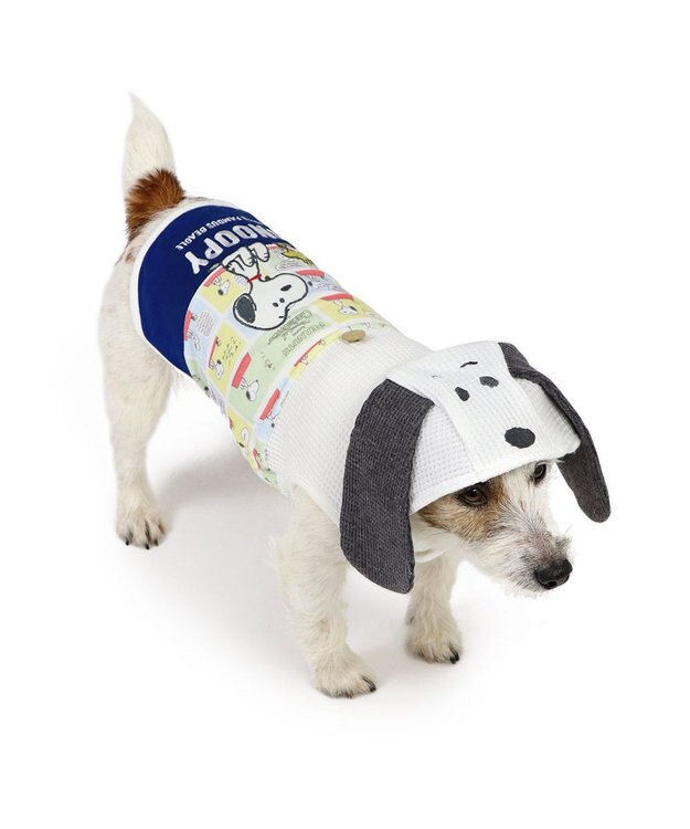 PET PARADISE スヌーピー 耳付きパーカー 《コミック柄》 小型犬 コミック柄