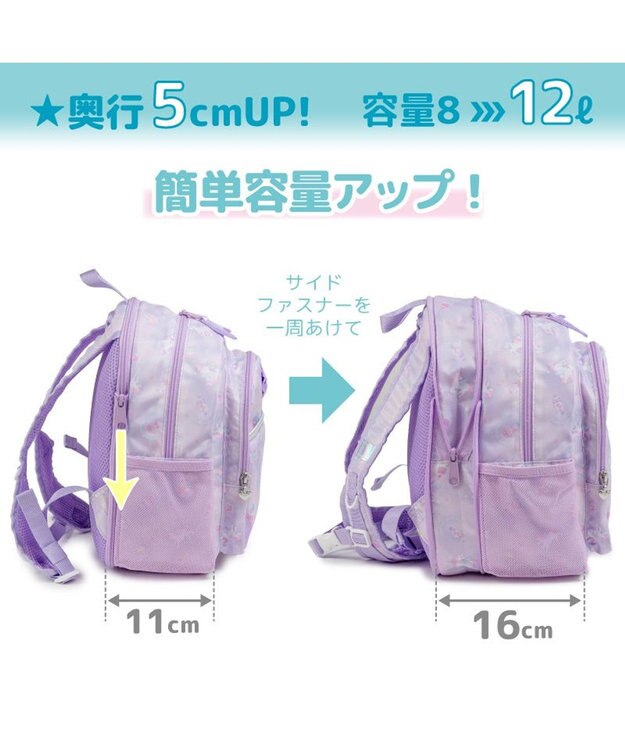 Mother garden マザーガーデン ユニコーン 子供用 リュック 【Ｍサイズ】 《ミルキーウェイ柄》 ミルキーウェイ柄