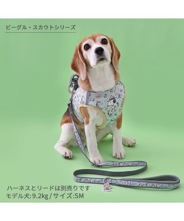 PET PARADISE スヌーピー メッシュベスト ハーネス 《ビーグルスカウト》 ＳＭ 中型犬 ビーグルスカウト