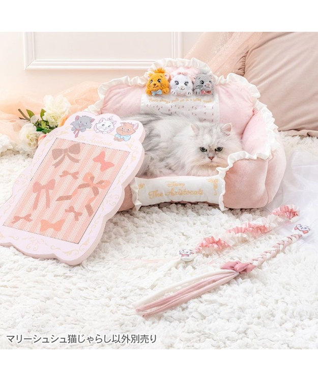 PET PARADISE ディズニー マリー シュシュ 猫じゃらし ピンク