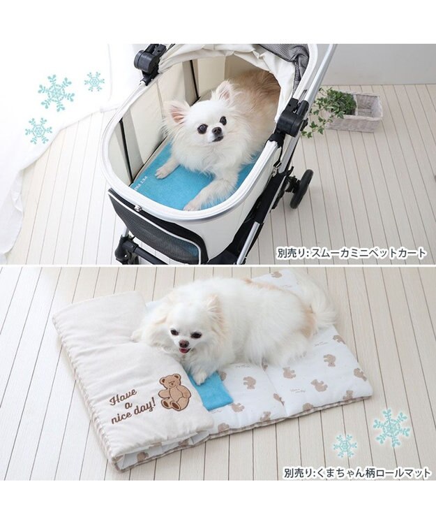 PET PARADISE ペットパラダイス やわらかアイス枕　水色 水色