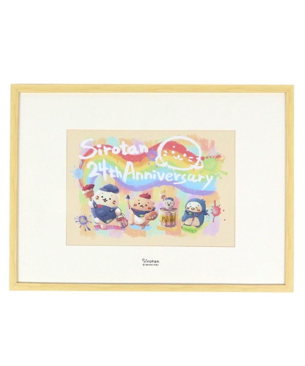 Mother garden しろたん アートボード 《ペイントアート》520×370mm SIROTAN PAINT GRAFFITI サイン＆シリアルナンバー入り 《ペイントアート》