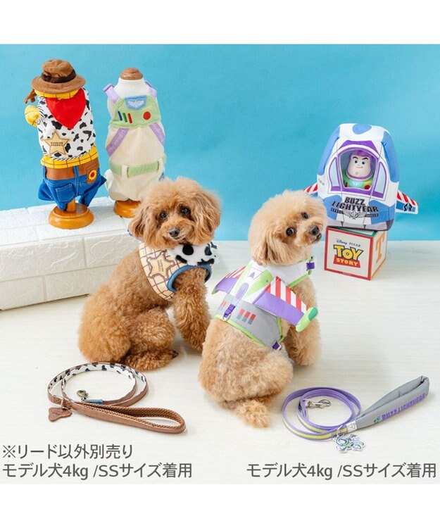 PET PARADISE ディズニー トイ・ストーリー ウッディ リード ＳＳ～Ｓ ブラウン