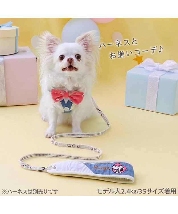 PET PARADISE スヌーピー バースデー リード ＳＳ～Ｓ ホワイト