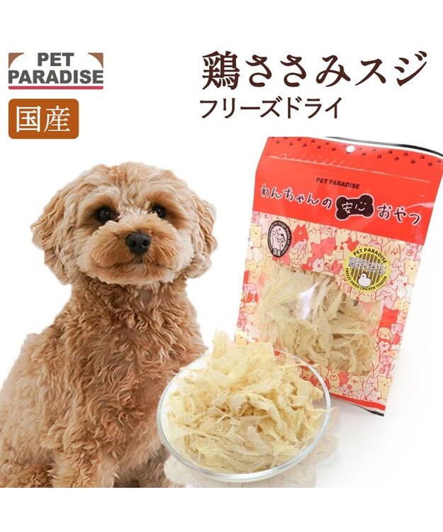 PET PARADISE フリーズドライ 鶏ささみスジ大袋 -