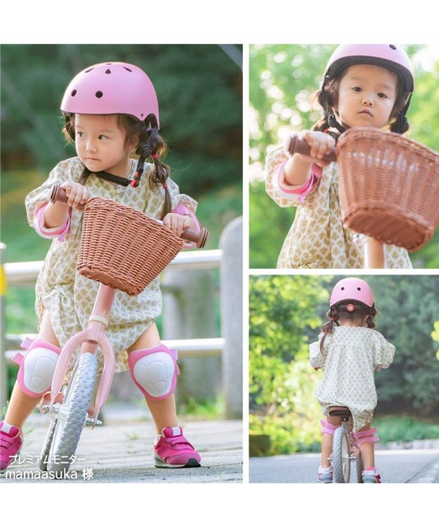 Mother garden マザーガーデンキッズ《ユニコーン》バイク  子供用自転車 超軽量 ピンク（淡）