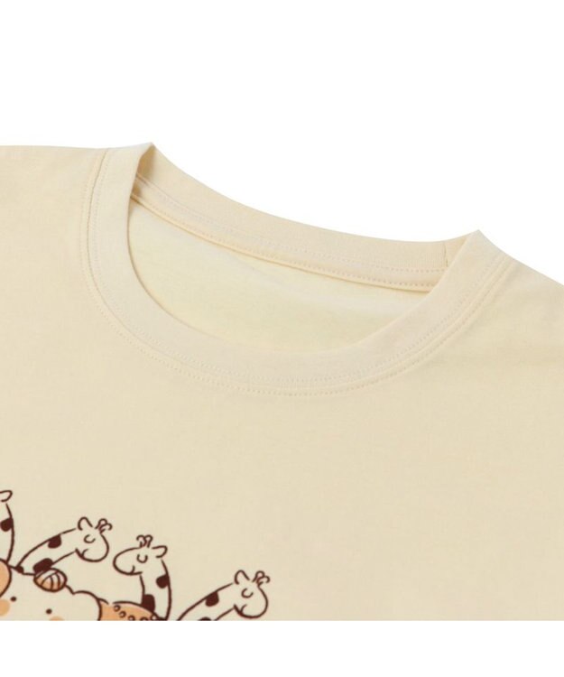 Mother garden しろたん Tシャツ 半袖 《おつカレー》  ユニセックス 男女兼用 ベージュ